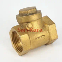 3/4" BSP Female Brass Swing Check Valve One Way Valve For Water Pipe Plumbing
