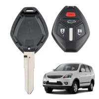 Replacement Modified 3/4 Buttons Remote Car Key Case Shell Housing For Mitsubishi Outlander Galant Eclipse Lancer B2Z9