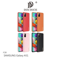 有吊飾孔!!強尼拍賣~DUX DUCIS SAMSUNG Galaxy A51 YOLO 金邊皮背殼