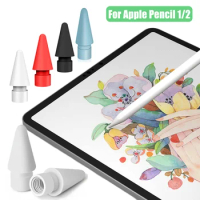 For Apple Pencil 1st 2nd Generation Tip for IPencil Tips Pencil Nib Cover Double-Layered for IPad Stylus Pen Replacement Nib