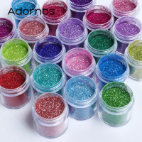 10ml Chrome Pigment Nail Glitter Sprinkles Powder 0.2mm Loose Sequins Nails Art Decoration Accessories UV Gel Manicure Materials