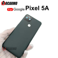 Aocarmo Battery Door Back Cover Frame With Side Keys Repair Replacement Part For Google Pixel 5A