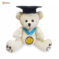 Istana Boneka Boneka Beruang Joint Bear With Toga Graduation Wisuda Bucket Hadiah Sidang