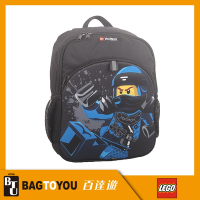【LEGO】丹麥樂高背包-藍忍者 10100-08