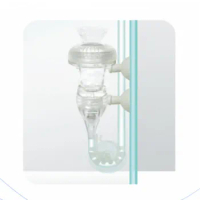 ISTA Vertical 3 in 1 CO2 Diffuser S Check Valve, Bubble Counter, Refiner For Aquarium Fish Tank