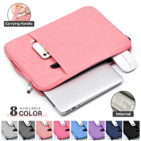 Waterproof Laptop Bag Sleeve 12 13 15.6 Inch Laptop Carry Bag Notebook Case Cover Accessories For Macbook Xiaomi HUAWEI HP Dell