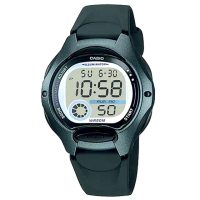 【CASIO 卡西歐】LW-200-1B 多功能色彩 兒童電子錶(學生最愛 防水50米 錶徑約3.49公分)