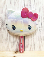 【震撼精品百貨】Hello Kitty 凱蒂貓~日本SANRIO三麗鷗 Kitty 造型手握鏡-粉*97712