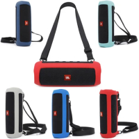 2021 Newest Outdoor Travel Carrying Protective Soft Silicone Case for JBL Flip 5 Waterproof Bluetooth Speaker Bag Cover