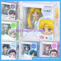 Bandai-Sailor Moon Action Figures, Original Figuarts Figures Mini Sailor Star Healer Seiya Kou, Anim