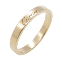 【二手名牌BRAND OFF】Cartier 卡地亞 18K 玫瑰金 C De Cartier 戒指 56