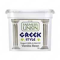 Farmers Union Greek Style Vanilla Bean Yogurt 950g