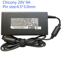 Chicony 20V 9A 180W AC Adapter Charger For MSI Katana GF66 12UD-436 Laptop Power Supply