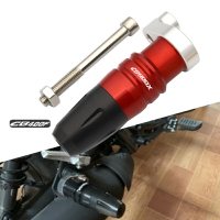 適用于本田CB400F/X防摔棒摩托車改裝配件鋁合金排氣管防摔膠護杠