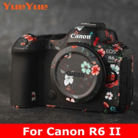 Stylized Decal Skin For Canon R6II R62 R6M2 Camera Sticker Vinyl Wrap Anti-Scratch Film Coat EOS R6 Mark II 2 M2 MarkII Mark2