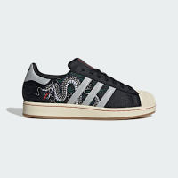 ADIDAS ORIGINALS 愛迪達 阿迪達斯 經典圖騰 東京款 男女 運動休閒鞋 - 黑白 SUPERSTAR II- JI0100