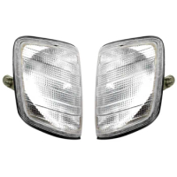 1 Pair Front Corner Light Turn Signal Lamp for Mercedes-Benz W124 E320 E420 E500 1994-1996 1248261143 1248261243