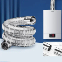 Selang Flexible Duct Ducting Aluminium 1,5 m/Pipa Cerobong Asap/Pipa Exhaust