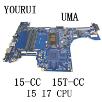For HP Pavilion 15-CC 15T-CC Laptop Motherboard with I5-7200U/I7-7500U CPU DAG74AMB8D0 Mainboard