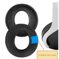 Upgrade Cooling Gel Ear pads For Sony PS5 Pluse 3D PlayStation5 wireless headphones replacement Earmuff Ear pillow Ear covers
