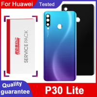 Back Housing Replacement for Huawei P30 Lite Back Cover Battery Glass Huawei Nova 4e with Camera Lens adhesive Sticker
