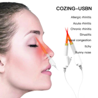 Rhinitis Allergy Reliever Therapy Device Nasal Allergic Cure Sinusitis Relief Machine Nose Care Breath Health Care