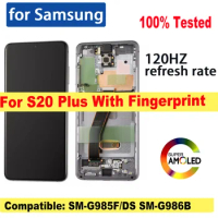 Screen Replacement LCD Display for Samsung Galaxy S20+ G985F/DS G986B Display LCD Touch Screen for Samsung S20 Plus 5G