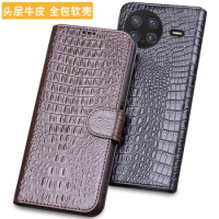 Luxury Lich Genuine Leather Flip Phone Case For Vivo X Note Real Cowhide Leather Shell Full Cover Pocket Bag