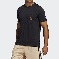 Adidas Dame Avatar Pkt [GP3435] 男 T恤 籃球 運動 休閒 短袖 上衣 亞洲尺寸 黑