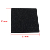 2/5 pieces Filter high quality Activated Carbon Filter Sponge for 493 Solder Smoke Absorber ESD Fume Extractor size 13cm*13cm