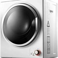 Electric Tumble Dryer, Sliver Dryer Machine Clothes Drying Machine