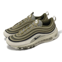 【NIKE 耐吉】休閒鞋 Air Max 97 SE 男鞋 橄欖綠 米白 氣墊 復古(FB9619-002)