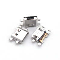 100Pcs Micro USB Charging Charger Jack Dock Plug Port Connector For LG K8 K10 2017 / K520 X Cam K580 Power K220DS K500N F240 L S