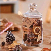 TOPLES KACA LUMINARC CLEAR JAR 1 L / TOPLES KACA / TOPLES KUE / TOPLES KACANG / TOPLES TEPUNG / TOPL