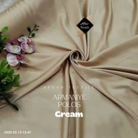[0,5 METER] Kain Satin Armany Silky - Original Import Satin Silky [Tidak Jual KW] Kain Bridesmaid Me