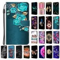7 8 Phone Case For Apple iPhone 8 7 6 6S Plus A1863 A1778 iPHONE8 8Plus 8G Leather Cases Magnetic Flip Stand Cute Wallet Cover