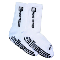 Kaos kaki anti slip monstre Grip pro Kaos kaki sepak bola futsal badminton kaos kaki olahraga Basket