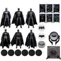Original Mcfarlane Toys Batman Figures The Ultimate Movie Collection Wb 100 Dc 7inch Multiverse 6-Pack Action Gifts