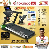 TWEN T7700M Treadmill Elektrik Treadmill Listrik Treadmill Multifungsi Treadmill Murah Treadmil T770