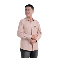 COSTOOM KAOS DAKWAH ALZARA Kemeja Pria Lengan Panjang Oxford Reguler Fit