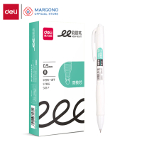 Deli Gel Pen / Pulpen Gel 0.5mm Tinta Hitam / Merah Isi 1 pcs Cepat Kering Tinta Banyak S08-E / S08-