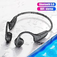 For XIAOMI Wireless Bluetooth Earphones Bone Conduction Headphones MP3 Palyer 8G Memory Headset With Microphone For Samsung IOS