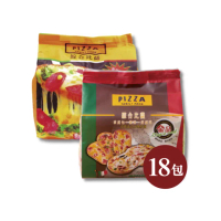 【金品】綜合小披薩 5吋-18包(夏威夷/總匯/香腸/烤鴨/Pizza/比薩/冷凍食品)