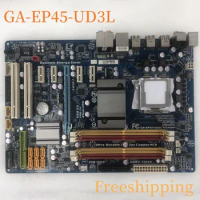 For Gigabyte GA-EP45-UD3L Motherboard GA775 DDR2 Mainboard 100% Tested Fully Work