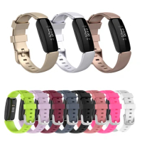 Silicone Band For Fitbit Inspire 2 Smart Bracelet Correa Women Men Replacement Wrist Strap For Fitbit ace 3 Watchband