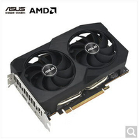 適用Asus/華碩AMD Radeon RX7600臺式電腦游戲顯卡8GB 支持2K顯示【宜家良品百貨】