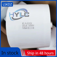 2PCS EACO high-voltage capacitor SLA-400-150-64F8 400V150UF 50UF 60UF 200UF 100UF 80UF