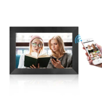 Best Selling 10" Android WiFi Upload Photos Videos Digital Photo Frame With Cloud App