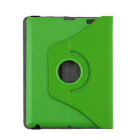 360 Rotatable PU Leather Case Cover 11colors For iPad 2/3/4 durable covers
