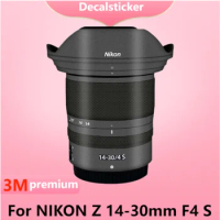 For NIKON Z 14-30mm F4 S Lens Sticker Protective Skin Decal Vinyl Wrap Film Anti-Scratch Protector Coat Z14-30 F/4 F/4S